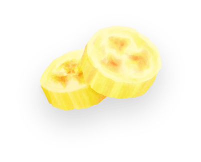 banana slices