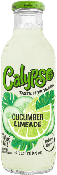 Calypso Cucumber Limeade 16oz bottle