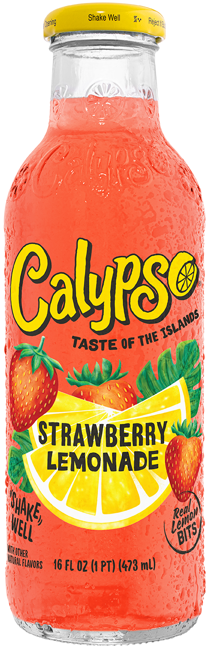 Calypso Strawberry Lemonade 16oz bottle