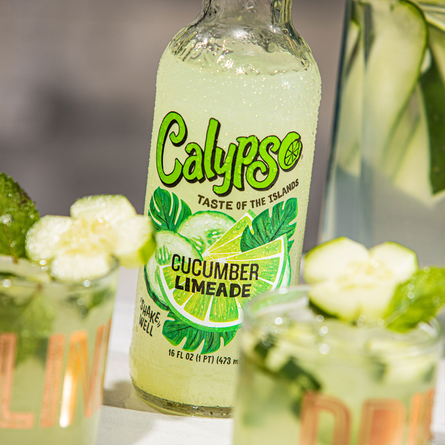 Calypso Cucumber Limeade cocktails.
