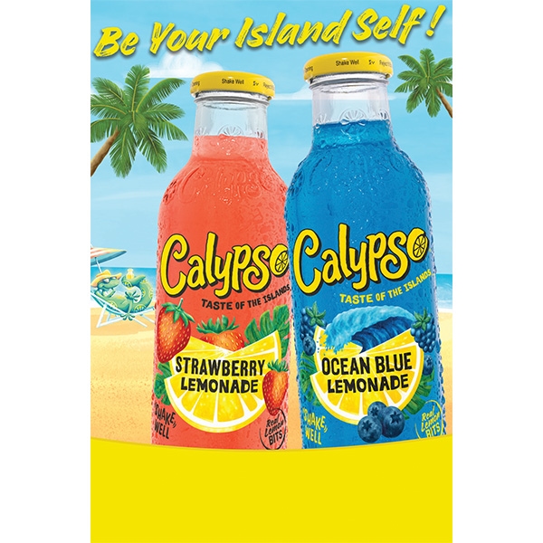 Calypso shelf talker preview.