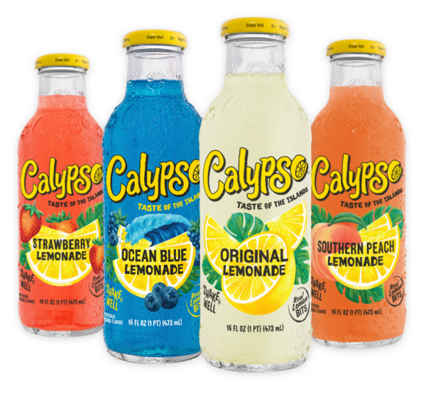 Calypso Lemonades, Limeades, and Zero Sugar
